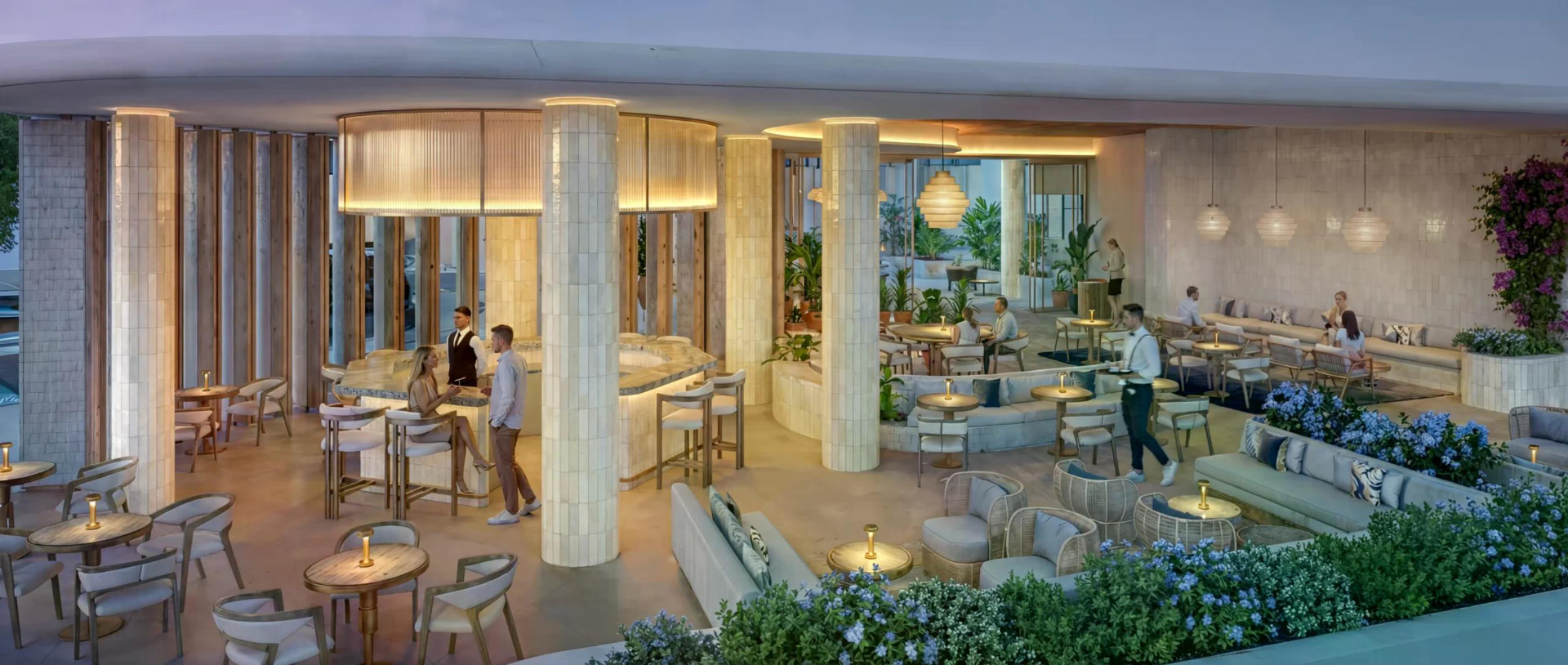 Lifestyle club bar and lounge