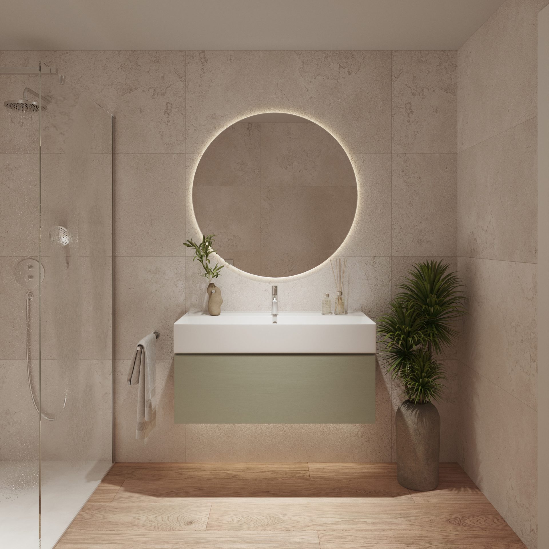 Designer bathroom