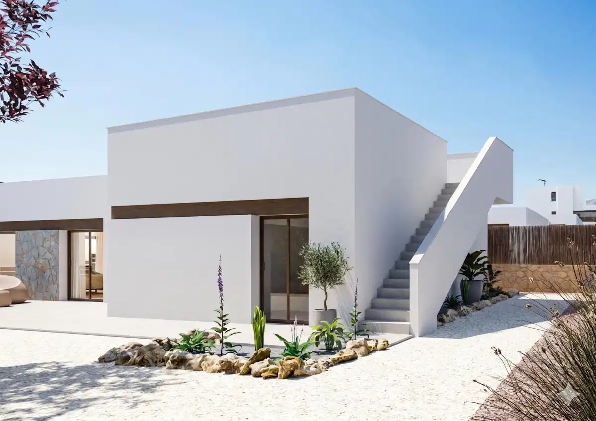 Golf · 3-Bedroom, 2-Bathroom Contemporary Villas with Panoramic Views in Balcon de Finestrat